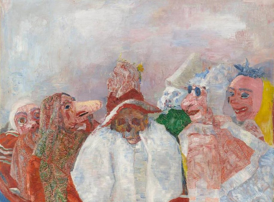 Ensor et en os; Ostende, les masques, la mer et la mort