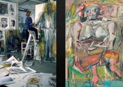 Les De Kooning, Willem et Elaine